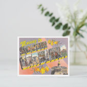 サウスカロライナ州への移動ヴィンテージ所在地の変更 案内ポストカード (スタンド正面)