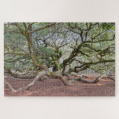 サウスカロライナ州エンジェルオークの下 ジグソーパズル (横)