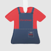 サウスカロライナ州オーバーオールオーナメント オーナメント (裏面)