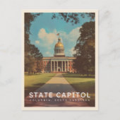 サウスカロライナ州キャピトルコロンビア ポストカード (正面)