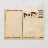 サウスカロライナ州キャピトル建物オールドポストカード ポストカード (裏面)