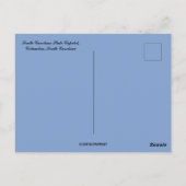 サウスカロライナ州キャピトル ポストカード (裏面)