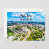 サウスカロライナ州グリーンビルからこんにちは ポストカード (正面/裏面)