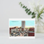 サウスカロライナ州グリーンビルのヴィンテージビュー ポストカード (スタンド正面)