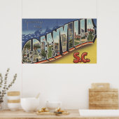 サウスカロライナ州グリーンビル – ラージレターのシーン2 ポスター (キッチン)