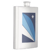 サウスカロライナ州コロンビア国旗 フラスク (右)