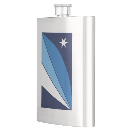 サウスカロライナ州コロンビア国旗 フラスク (左)