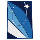 サウスカロライナ州コロンビア国旗 ミディアムペーパーバッグ (正面)