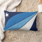 サウスカロライナ州コロンビア国旗 ランバークッション (ブランケット)