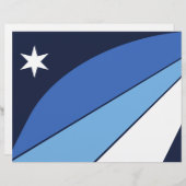 サウスカロライナ州コロンビア州旗を持つレターヘッド レターヘッド (正面/裏面)