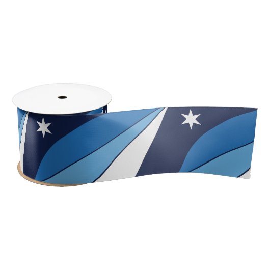 サウスカロライナ州コロンビア州旗 サテンリボン (リール)