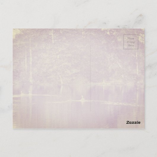 サウスカロライナ州サムター、スワンレイクアイリスガーデンズ ポストカード (裏面)