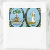 サウスカロライナ州シール 長方形シール (バッグ)