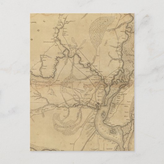 サウスカロライナ州ジョージタウン地区 ポストカード (正面)