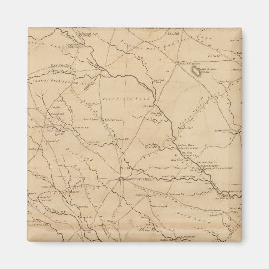 サウスカロライナ州スパルタンバラ地区 マグネット (正面)