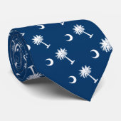 サウスカロライナ州タイ、米国ファッション、フラッグビジネス ネクタイ (ロール)