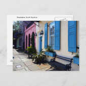 サウスカロライナ州チャールストンの虹の色 ポストカード (正面/裏面)
