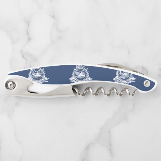 サウスカロライナ州チャールストンウェイター旗 ソムリエナイフ (正面)