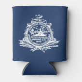 サウスカロライナ州チャールストン国旗クーラーボックス 缶クーラー (正面)