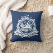 サウスカロライナ州チャールストン国旗装飾用クッション クッション (ブランケット)