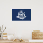 サウスカロライナ州チャールストン国旗 ポスター (キッチン)