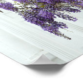 サウスカロライナ州チャールストン旧教会ウィステリア ポスター (角)