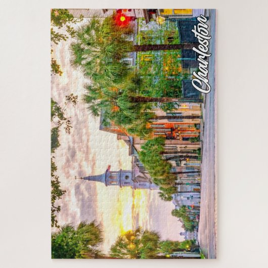 サウスカロライナ州チャールストン統一された州 ジグソーパズル (縦)