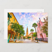 サウスカロライナ州チャールストン統一された州 ポストカード (正面/裏面)