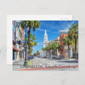 サウスカロライナ州チャールストン葉書き土産 ポストカード (正面/裏面)