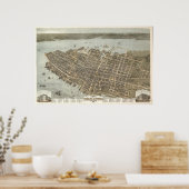 サウスカロライナ州チャールストン1872 ポスター (キッチン)