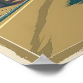 サウスカロライナ州チャールストン: Aヴィンテージ ポスター (角)