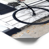 サウスカロライナ州チャールストンMeeting Stの自転車 ポスター (角)