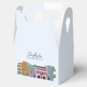 サウスカロライナ州チャールスト結婚ンの歓迎バッグ フェイバーボックス (オープン)