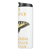 サウスカロライナ州バタフライイースタンタイガー タンブラー (回転右)