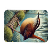 サウスカロライナ州バードカロリーウォレン マグネット (横)