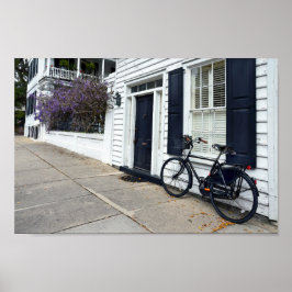 サウスカロライナ州ヒストリックチャールストン通り ポスター