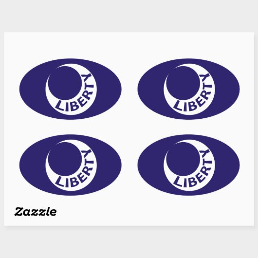 サウスカロライナ州フォートモールトリ国旗。 楕円形シール (シート)