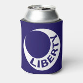 サウスカロライナ州フォートモールトリ国旗 缶クーラー (缶裏面)