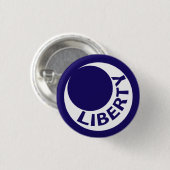 サウスカロライナ州フォートモールトリ国旗 缶バッジ (正面&裏面)