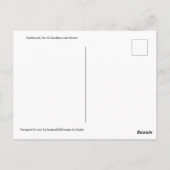 サウスカロライナ州フラワーゴールデンロッド ポストカード (裏面)