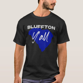 サウスカロライナ州ブラフルトン ヤル パルメットステート ロア Tシャツ
