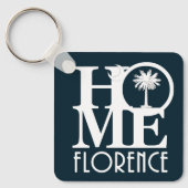 サウスカロライナ州ホームフローレンス キーホルダー (正面)