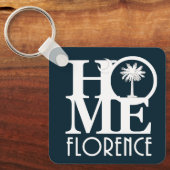 サウスカロライナ州ホームフローレンス キーホルダー (正面)