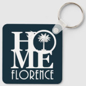 サウスカロライナ州ホームフローレンス キーホルダー (裏面)