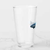 サウスカロライナ州マレー湖の魚 タンブラーグラス (右)