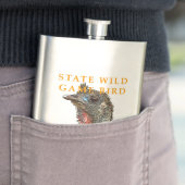 サウスカロライナ州ワイルドゲームバードザトルコ フラスク (インサイチュ)