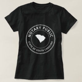 サウスカロライナ州公証人 ブラック Tシャツ