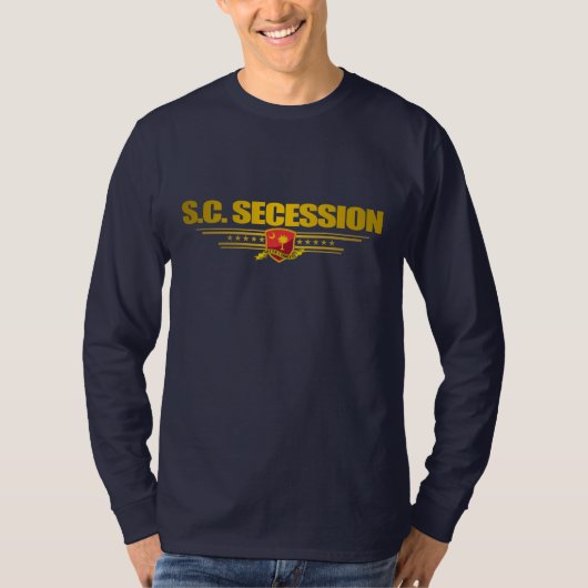 サウスカロライナ州分離旗 Tシャツ (正面)