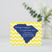 サウスカロライナ州新しいホームアドレス移動カード 案内ポストカード (スタンド正面)