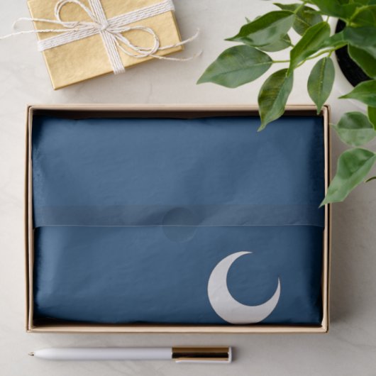 サウスカロライナ州旗を持つ愛国的ティッシュペーパー 薄葉紙 (ギフト)